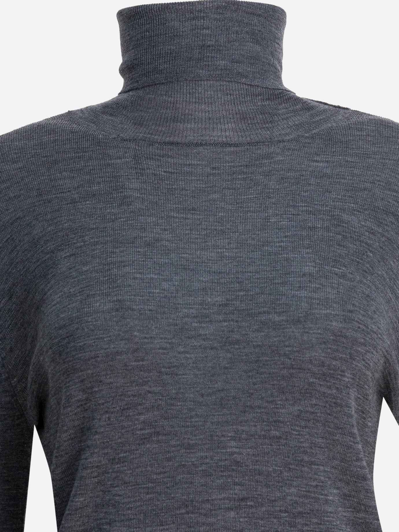 Turtleneck sweaters Solid colour  Grey - Umarmung Women | PDP | VIETTI Online Store | thumbnail_3