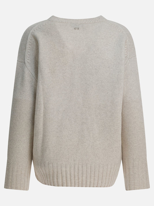 V neck sweaters Solid colour  White - Umarmung Women | PLP | VIETTI Online Store | 2
