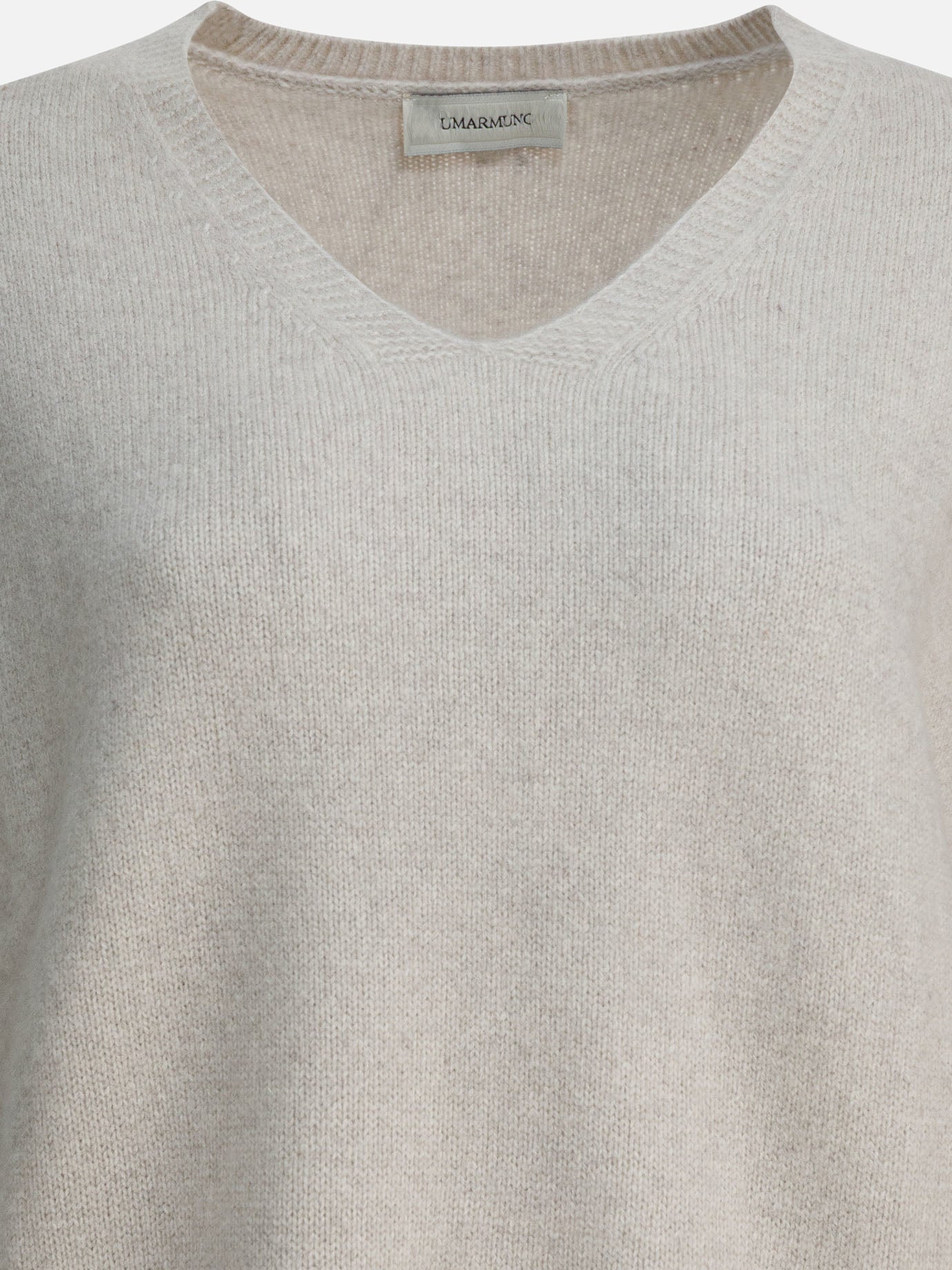 V neck sweaters Solid colour  White - Umarmung Women | PDP | VIETTI Online Store | thumbnail_3