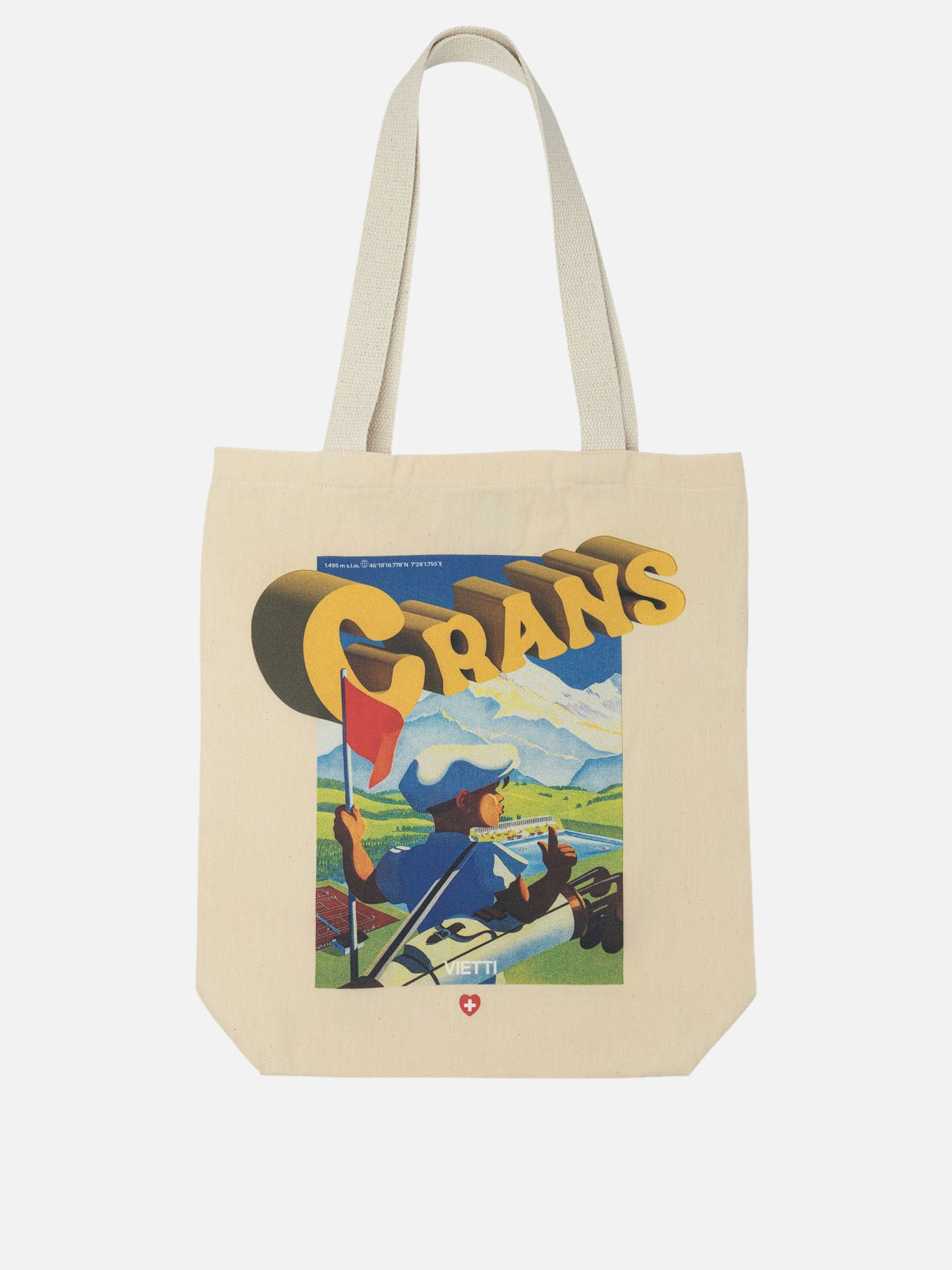 Borse medie 100% cotton  Beige - VIETTI Merchandise Donna | PDP | VIETTI Online Store | Zoom-Modal
