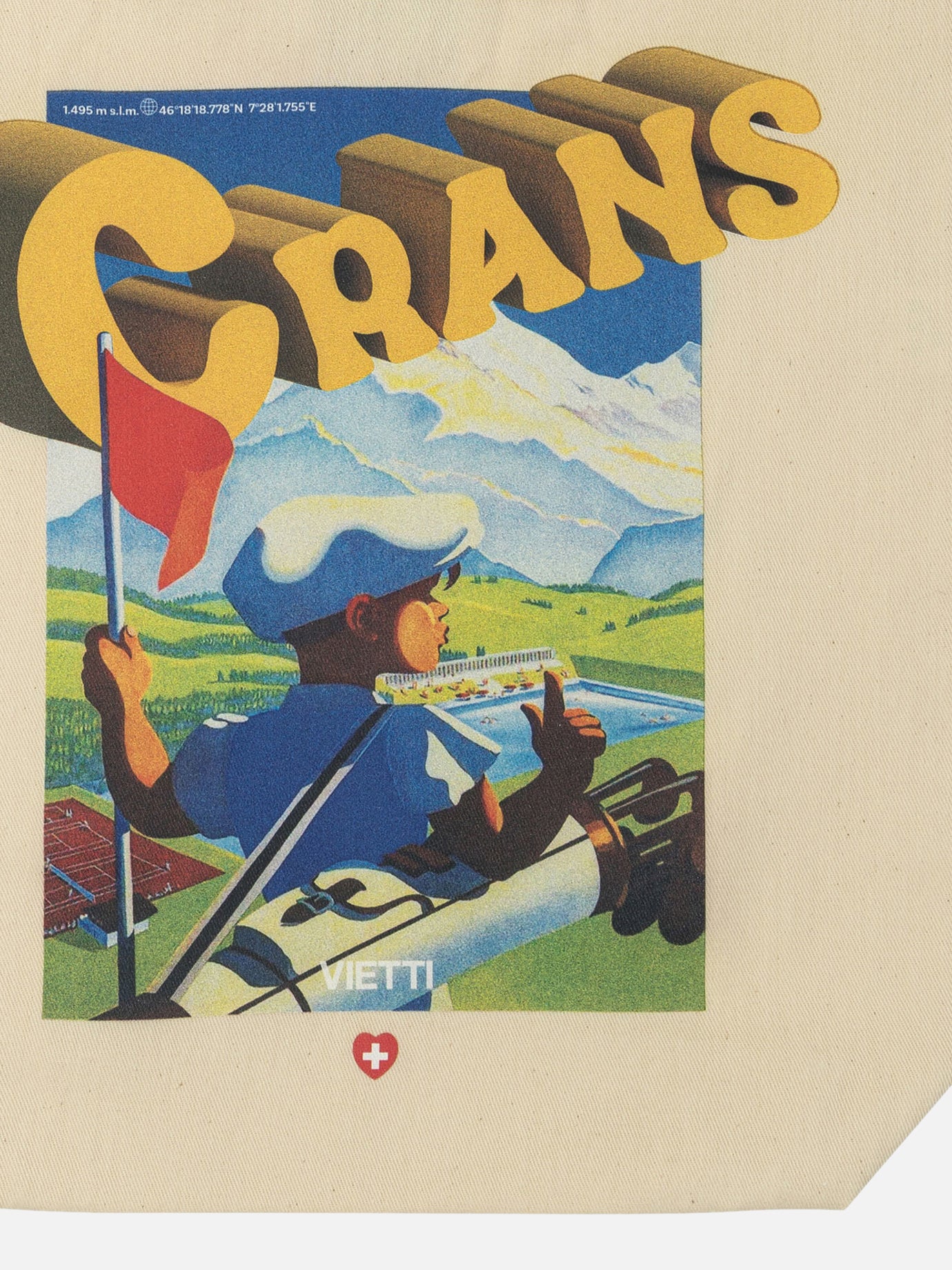 Borse medie 100% cotton  Beige - VIETTI Merchandise Donna | PDP | VIETTI Online Store | thumbnail_3