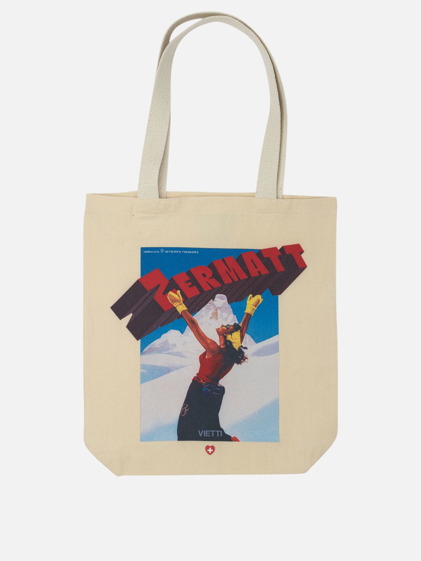 Borse medie 100% cotton  Beige - VIETTI Merchandise Donna | PDP | VIETTI Online Store | thumbnail