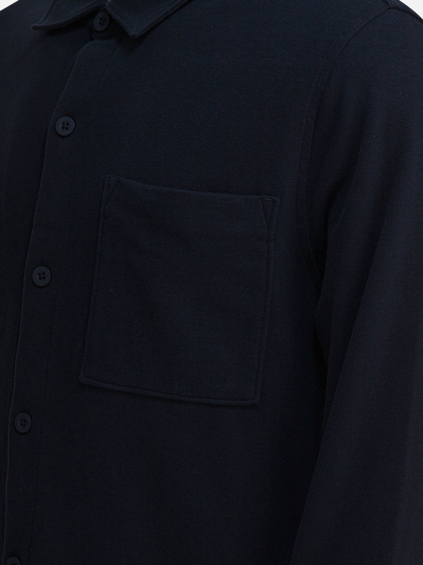 Overshirt jackets Solid colour  Blue - Vince Men | PDP | VIETTI Online Store | thumbnail_4