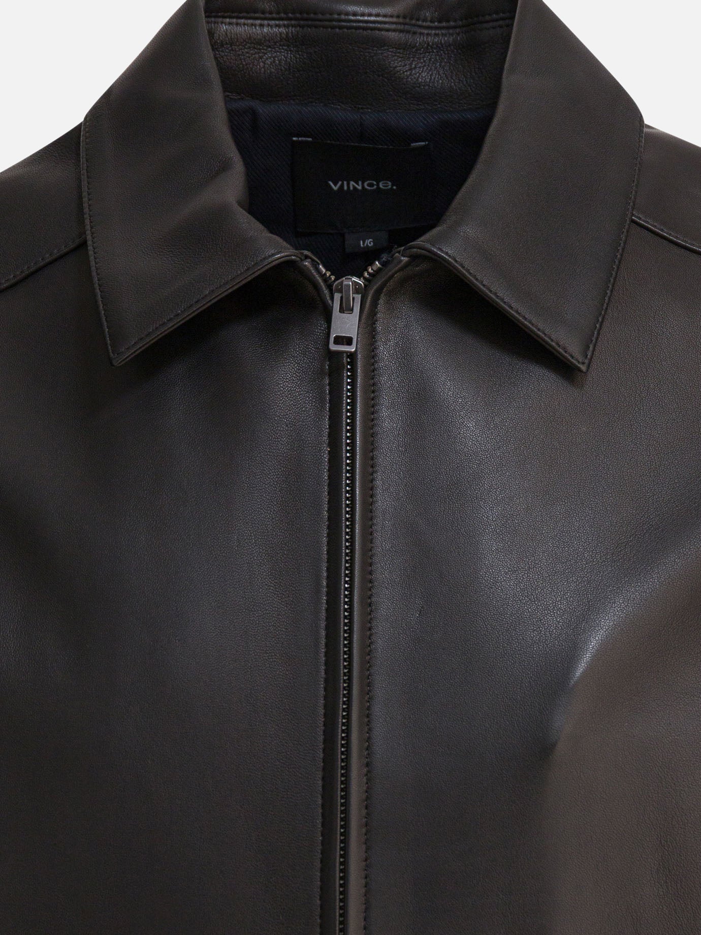 Giacche in pelle Solid colour  Nero - Vince Uomo | PDP | VIETTI Online Store | thumbnail_3