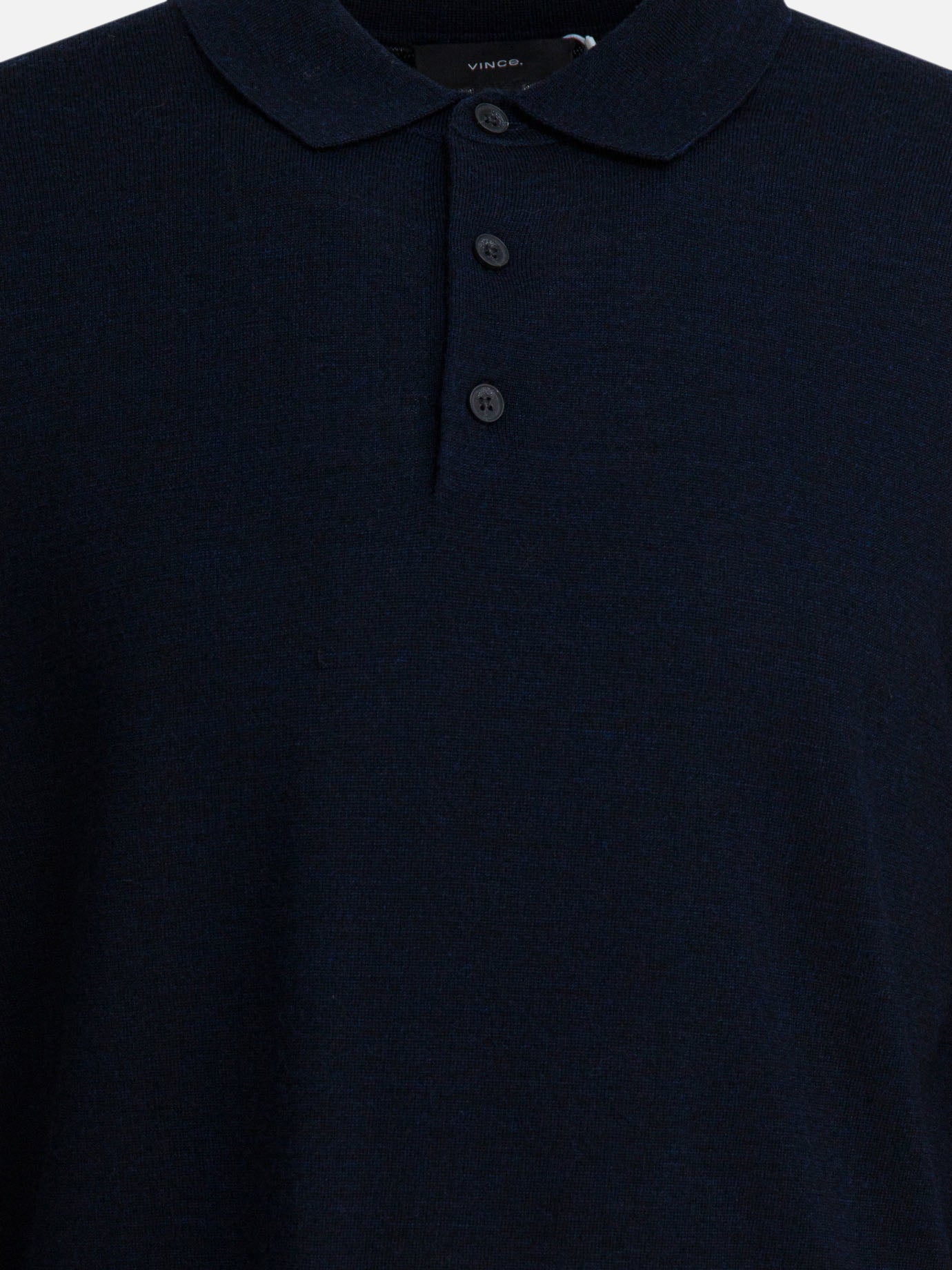 Polo shirts with buttons Solid colour  Blue - Vince Men | PDP | VIETTI Online Store | Zoom-Modal_3
