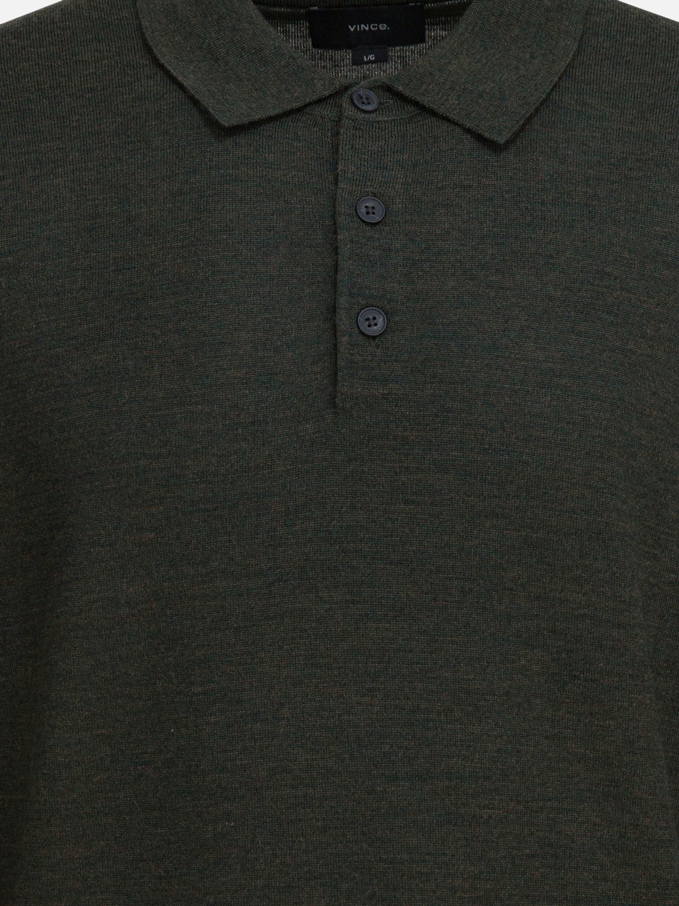 Polo shirts with buttons Solid colour  Grey - Vince Men | PDP | VIETTI Online Store | thumbnail_3