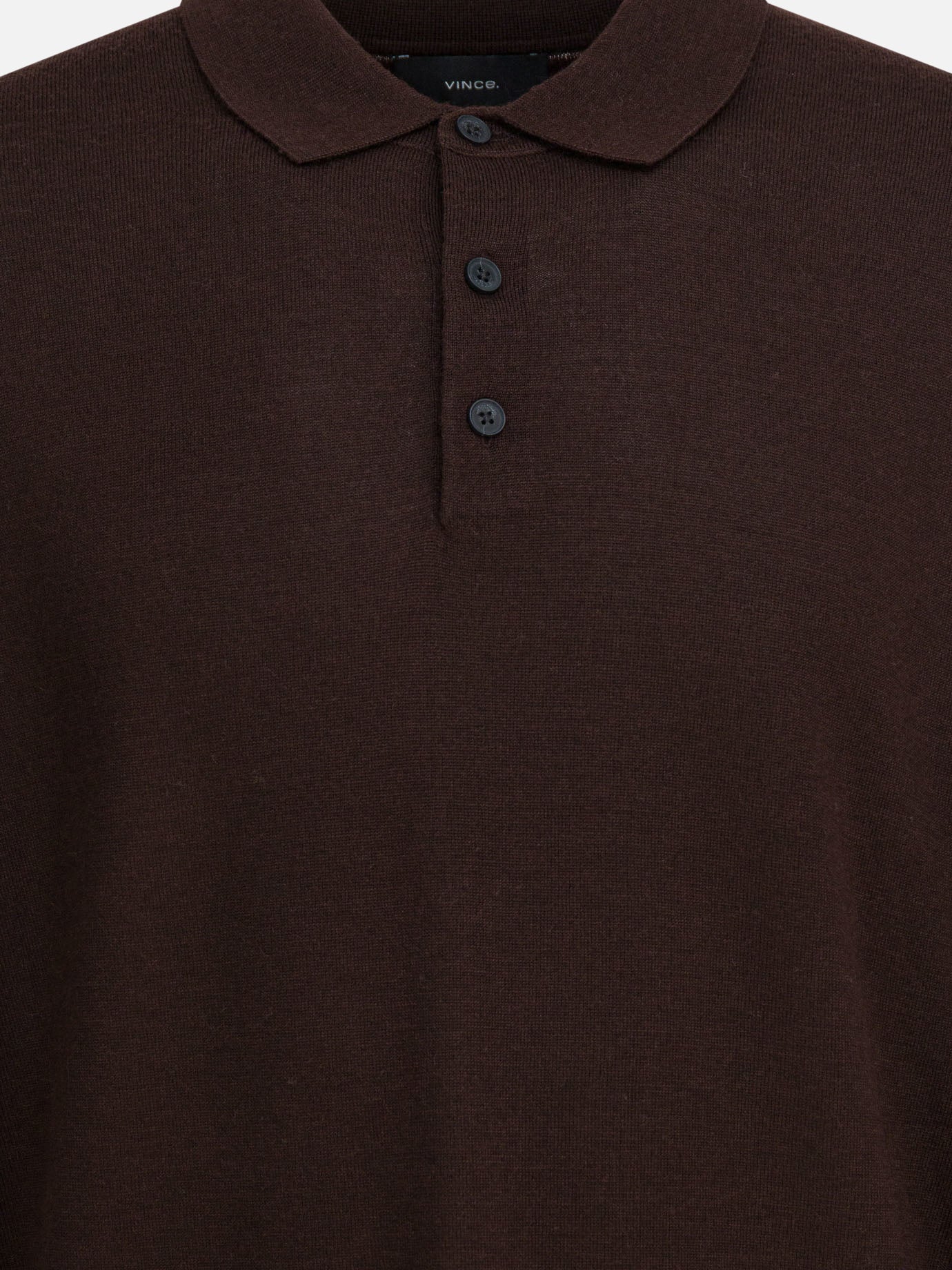 Polo shirts with buttons Solid colour  Bordeaux - Vince Men | PDP | VIETTI Online Store | Zoom-Modal_3
