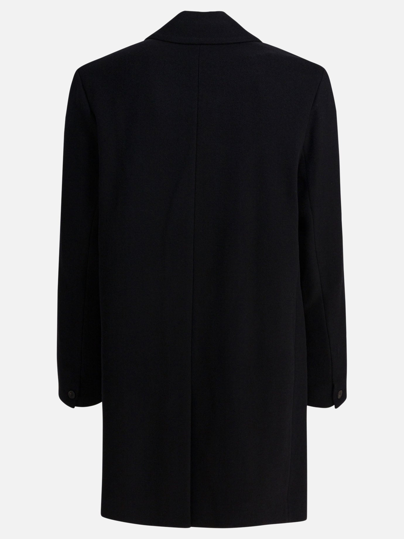 Long coats Solid colour  Black - Vince Men | PDP | VIETTI Online Store | Zoom-Modal_2

