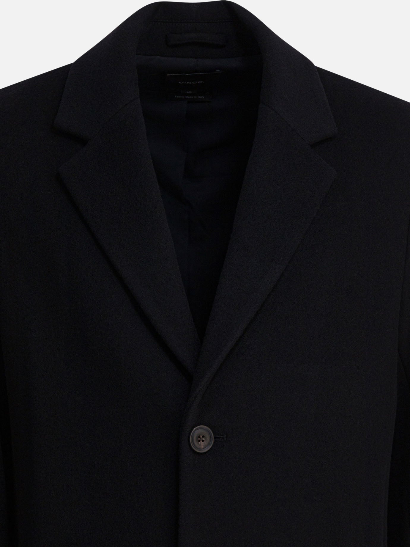 Long coats Solid colour  Black - Vince Men | PDP | VIETTI Online Store | thumbnail_3