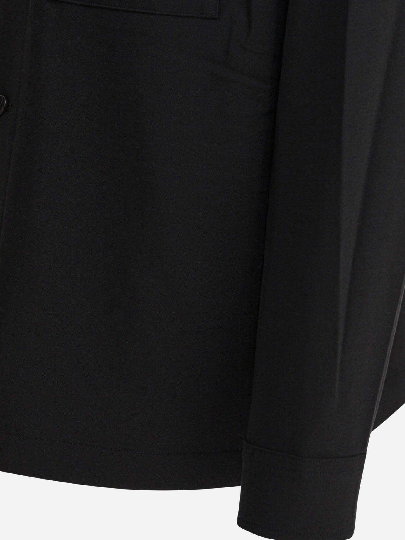 Overshirt jackets Solid colour  Black - Vince Men | PDP | VIETTI Online Store | thumbnail_4