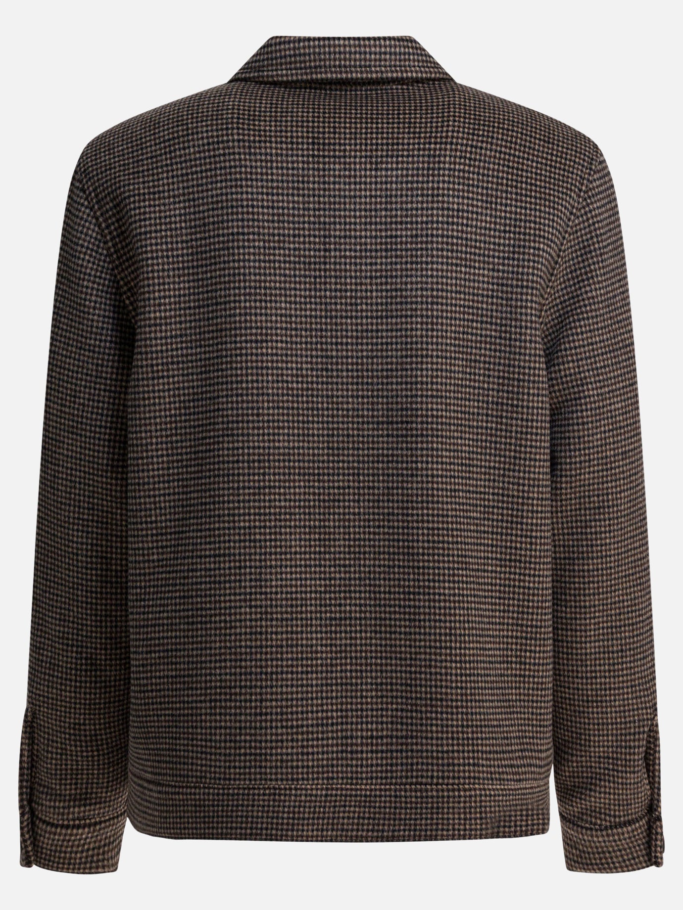 Overshirt jackets Houndstooth  Brown - Vince Men | PDP | VIETTI Online Store | Zoom-Modal_2
