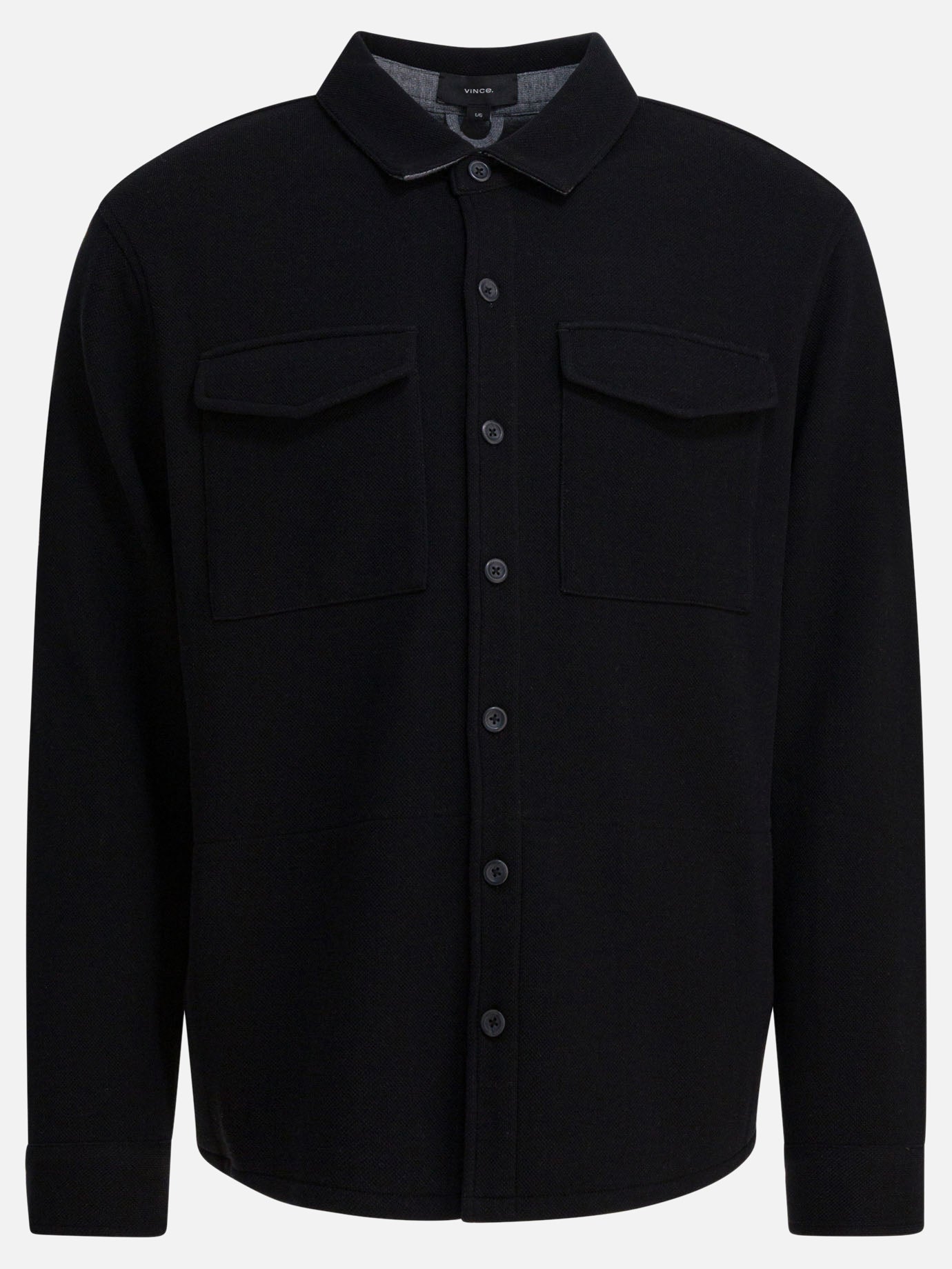 Overshirt jackets Solid colour  Blue - Vince Men | PDP | VIETTI Online Store | Zoom-Modal
