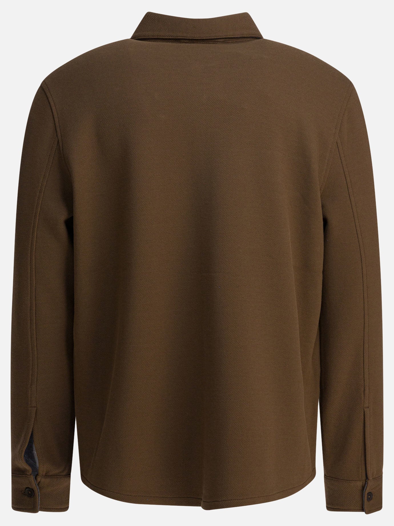 Overshirt jackets Solid colour  Brown - Vince Men | PDP | VIETTI Online Store | Zoom-Modal_2
