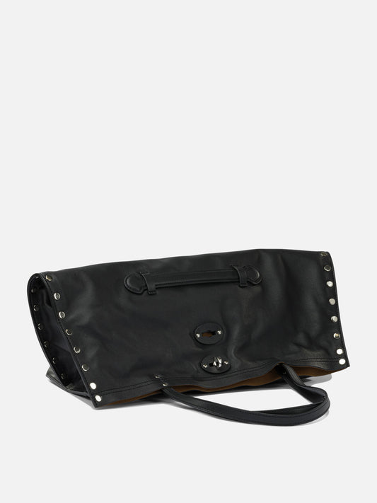 Medium bags 100% calfskin  Black - Zanellato Women | PLP | VIETTI Online Store | 2

