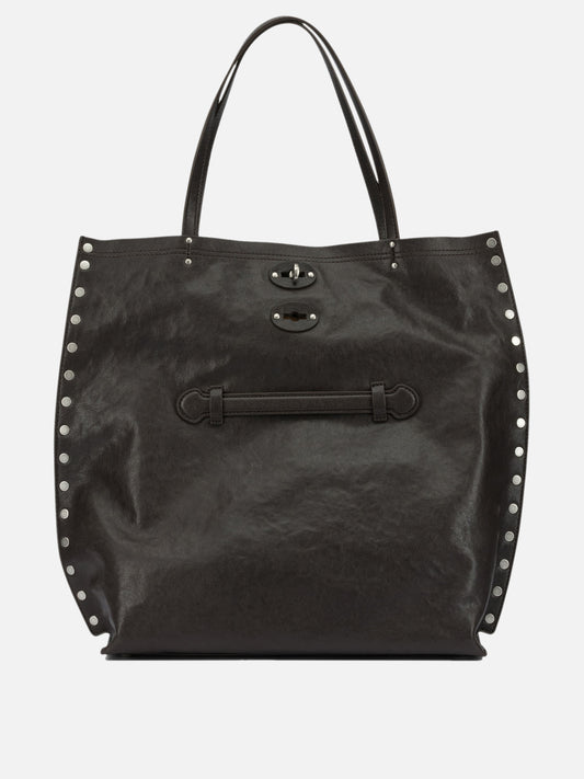 Medium bags 100% leather  Brown - Zanellato Women | PLP | VIETTI Online Store 
