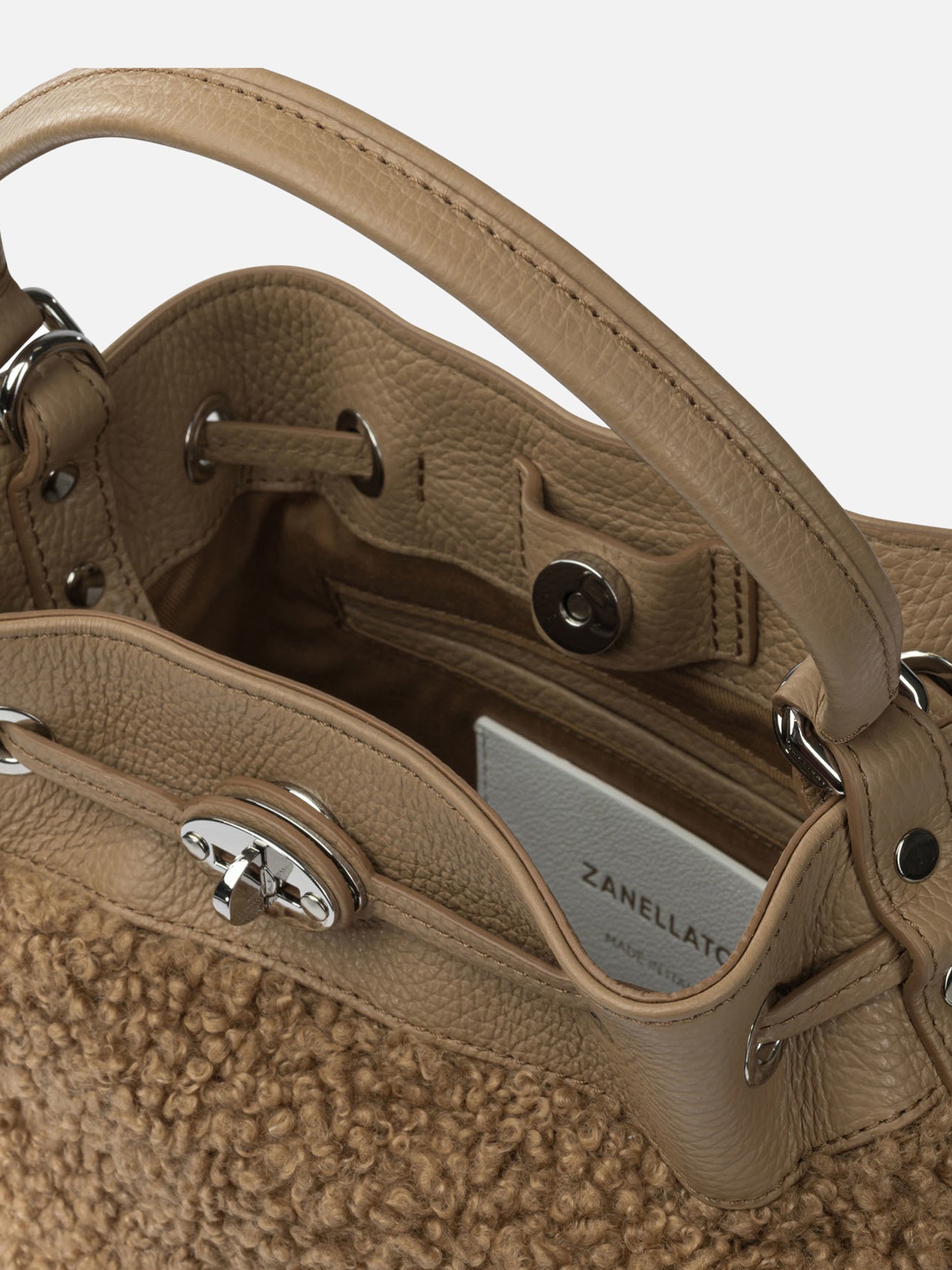 Small bags 100% leather  Brown - Zanellato Women | PDP | VIETTI Online Store | Zoom-Modal_5
