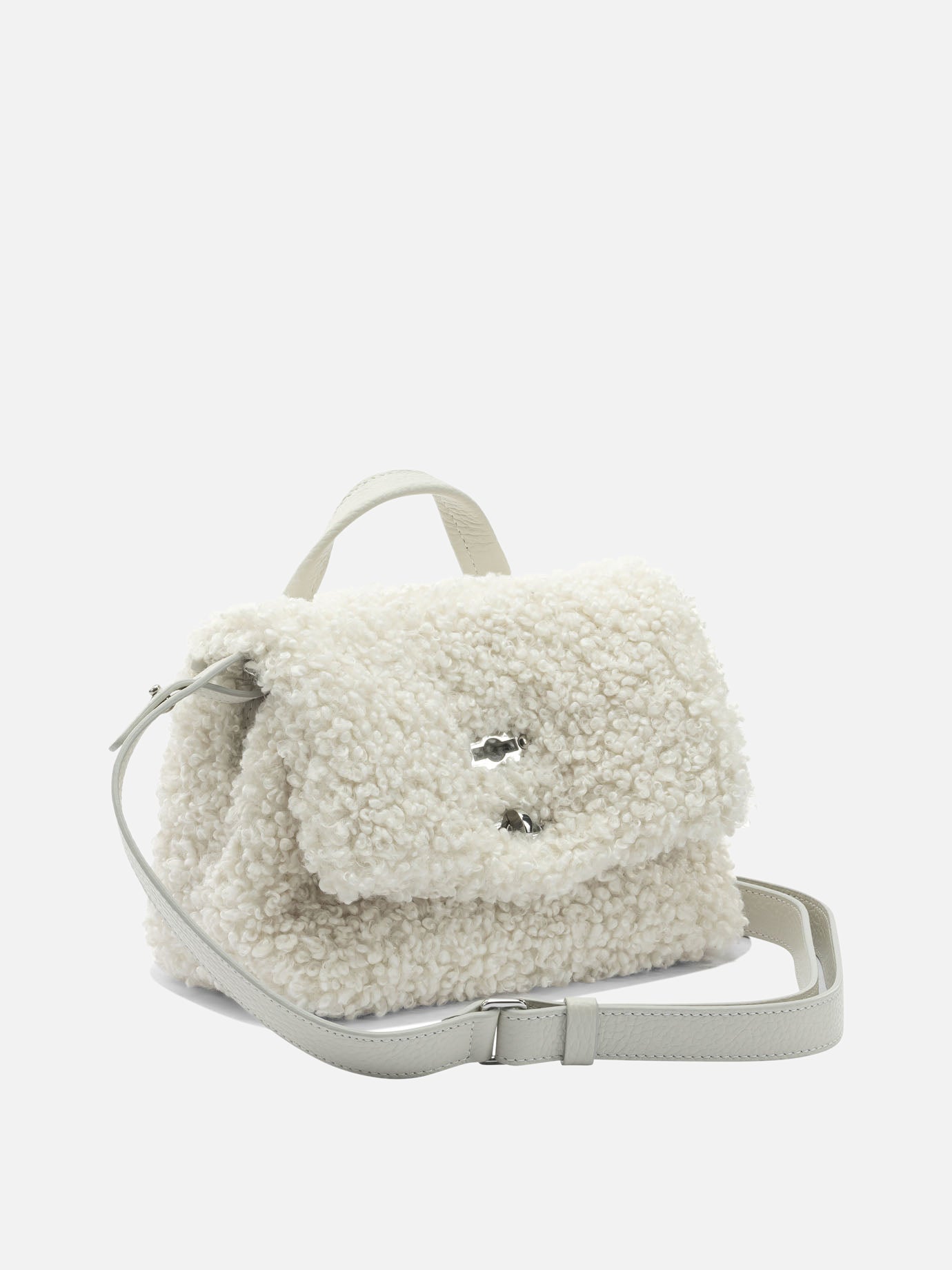 Small bags 100% fabric - 100% leather  White - Zanellato Women | PDP | VIETTI Online Store | thumbnail_2