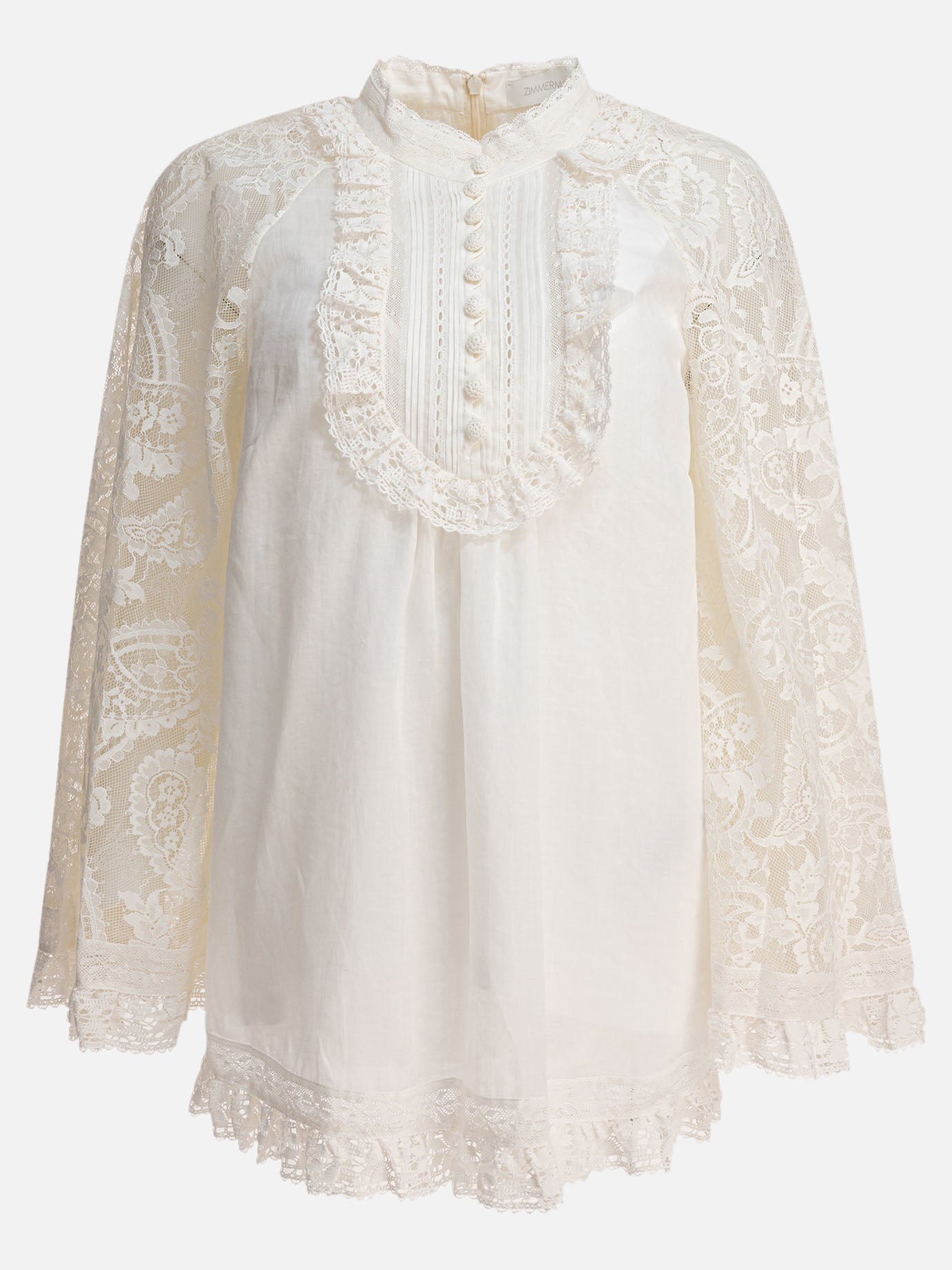 Bluse Embroidered  Beige - Zimmermann Donna | PDP | VIETTI Online Store | Zoom-Modal
