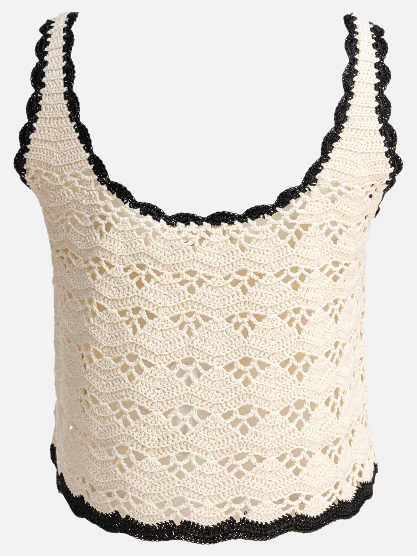 Tank tops Textured knit  Beige - Zimmermann Women | PDP | VIETTI Online Store | Zoom-Modal_2
