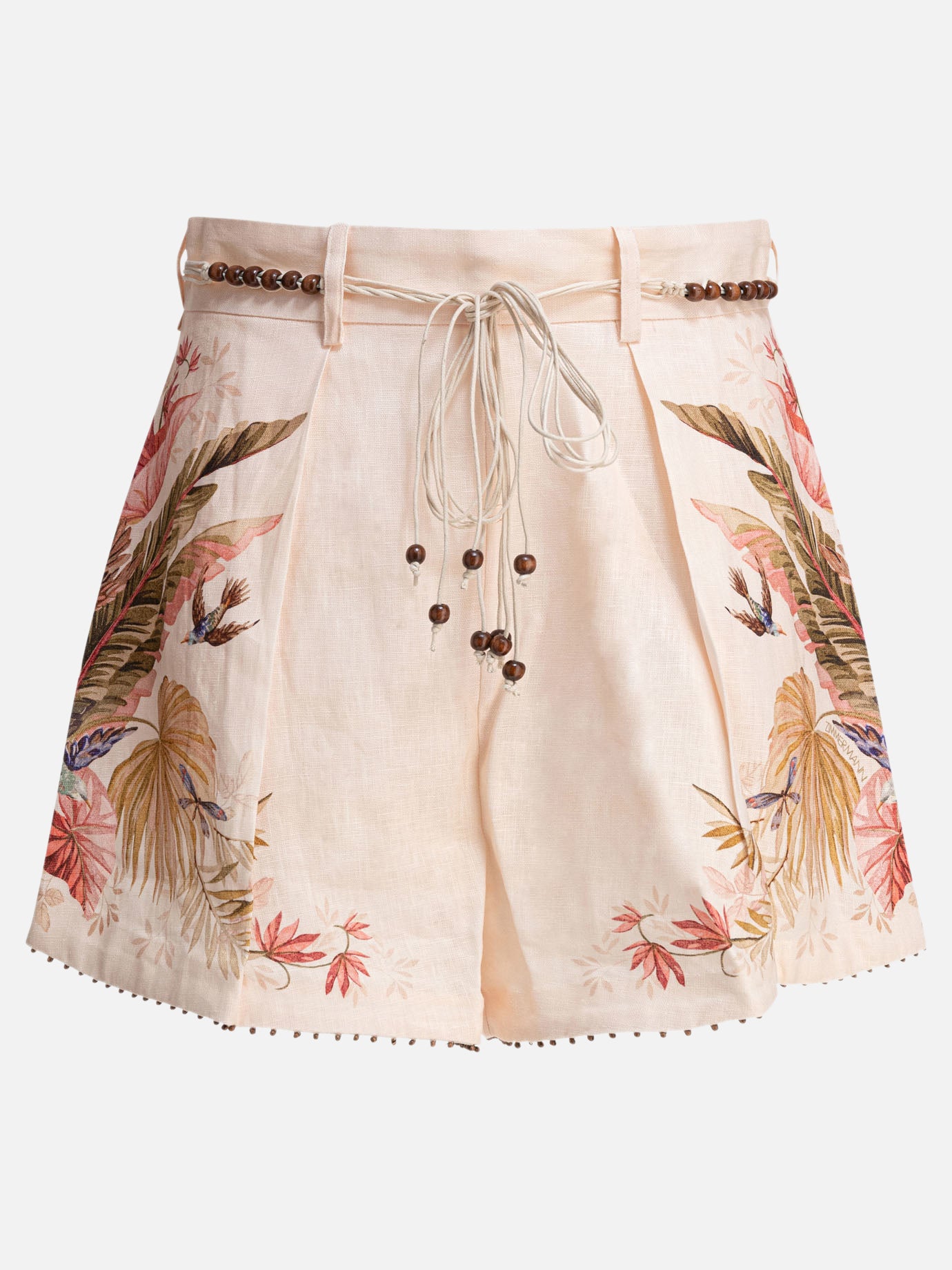Drawstring shorts Floral  Pink - Zimmermann Women | PDP | VIETTI Online Store | Zoom-Modal_6
